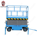 china supply 8 M 500 kg load electric skyjack scissor lift table/scissor lift scaffolding